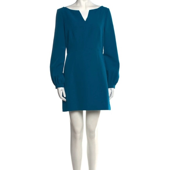 Milly Women's V-Neck Long Sleeve
Mini Dress Pink Size 2 - Picture 2 of 11